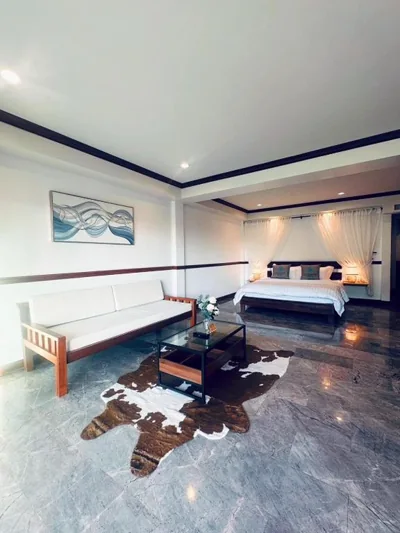 Habitación doble Deluxe con vistas a la piscina — Ocean Pie Phuket - Adult Only